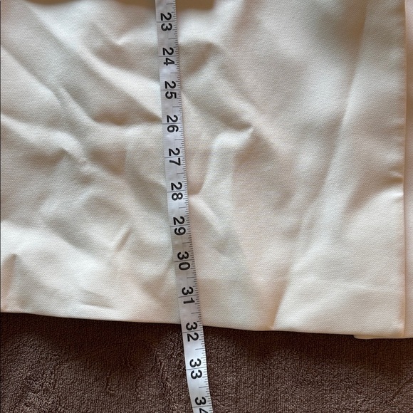 Lafayette 148 One Button Closure Cream Blazer - Picture 8 of 10